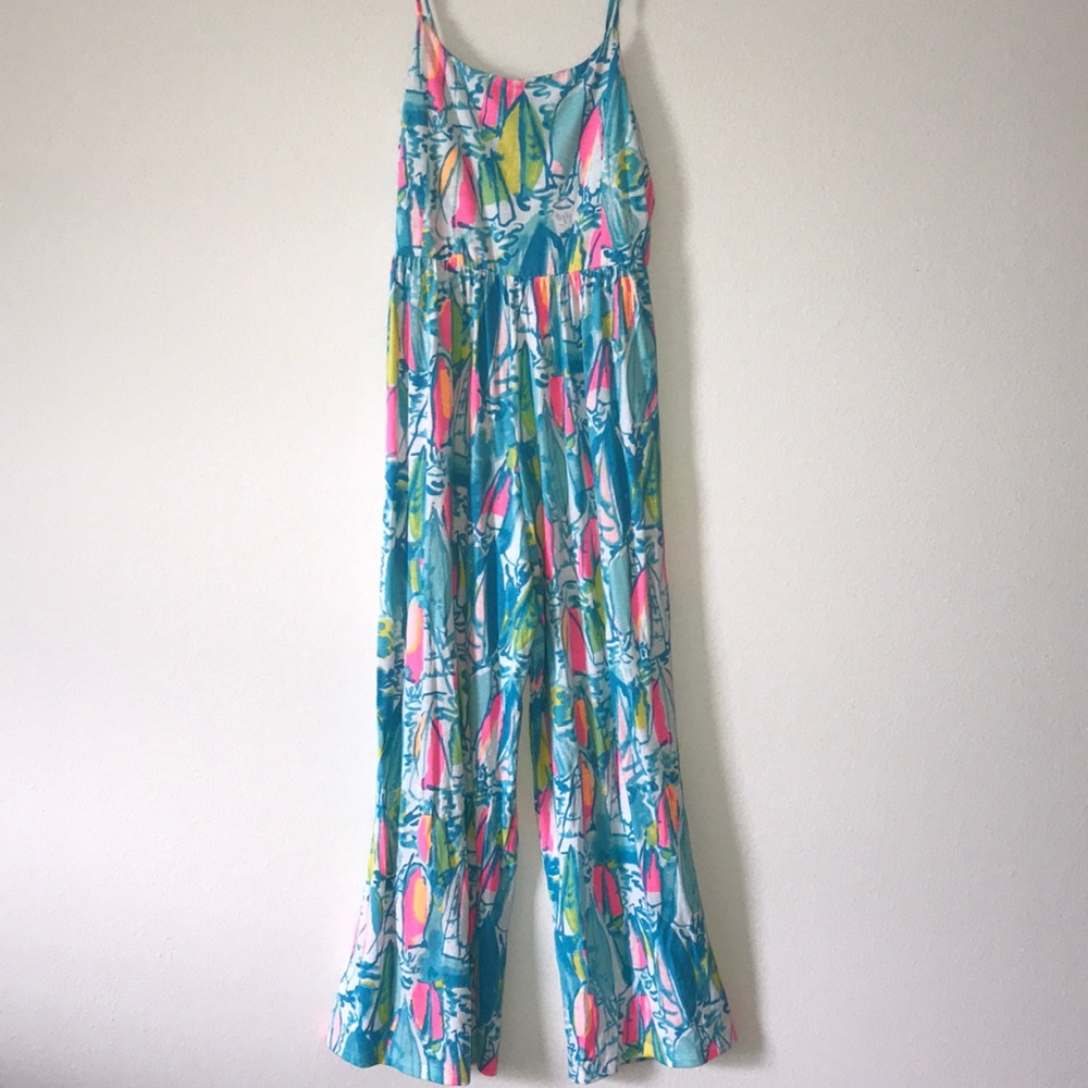 Girls Lilly Pulitzer jumpsuit